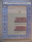 Microscale Decal 60-4155 Amtrak Material Handling Cars, 1986+. Fixed Price $7.00.