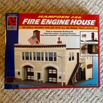 Life-like Hampden #46 Fire Engine House Scale Building Kit W/ Signs & Access. Fixed Price $12.00.