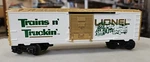Lionel Single Door Box Car, #6-7803 Trains 'n Truckin' #7803, Ga. See Ad (15D). Fixed Price $10.95.