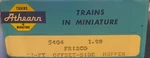 Athearn 34' Offset-side Hopper Frisco 91736 5404 Cl. Fixed Price $9.00.