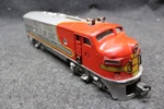 Lionel 2333 Santa Fe Dummy Unit Screen Top Works. Fixed Price $87.00.