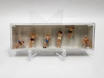 Preiser Ho #10071 Recreation & Sports -- Bathers Reclining (1:87 Scale). Fixed Price $12.95.