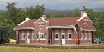 Walthers Cornerstone 933-3803 Scale Santa Fe Mission Style Brick Depot Kit New. Fixed Price $53.55.
