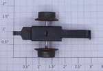 Lionel 236-3 Black Scout Rear Truck (10). Fixed Price $40.00.