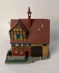 Kibri 8436 Half Timbered Farm House Barn 6" X 5-1/4" Roof Damage. Fixed Price $24.99.