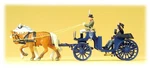 Prominent Persons Horse Drawn Carriage Figure Set Preiser 24606. Fixed Price $54.61.