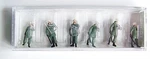 Ho Preiser 10393 Six German Riot Police With Shields Up ! 1:87 Scale Figures. Fixed Price $29.65.