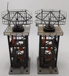 Lionel 197 Vintage Rotating Radar Antenna With Orange Platform 2. Fixed Price $99.99.