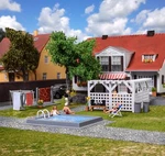 Kibri Kit 38148 Ho Decoration Set Garden And Terrace. Fixed Price $32.31.