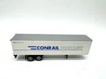 Model Power Ho Conrail Mercury Long Haul Standard Box Trailer. Fixed Price $12.00.
