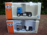 (2) Model Railroad Route 66 Freightliner Generic Tractors- Ho Scale By Con-cor. Fixed Price $49.99.