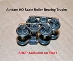 Ho Scale Athearn Roller Bearing Freight Car Trucks - Sale!. Fixed Price $8.89.