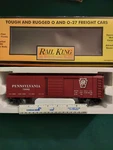 Mth Rail King #30-7418 Pennsylvania Rounded Roof Box Car. Fixed Price $29.00.
