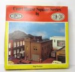 Heljan/con-cor The Courthouse Square Series Fire Station #B905- Open Box. Fixed Price $15.00.
