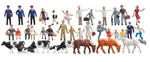 Faller 153007 Beginner Set Figurines, 36 Pieces, Ho Gauge. Fixed Price $32.43.