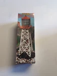 Life-like Ho Tracksiders Bedford Blinking Light Water Tower Kit # 08705 Box. Fixed Price $22.49.