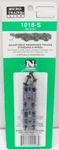 Micro-trains 00342061 Scale Standard 6-WHEEL Adjustable Passenger Trucks. Fixed Price $11.89.