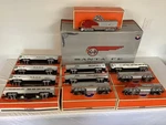 Lionel 21786 Santa Fe Gauge Abba Diesel Streamlined Passenger Train Set. Fixed Price $2000.00.