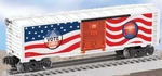 Lionel Republican 2008 Election Boxcar 6-25060 Gauge Train Usa American Flag. Fixed Price $29.99.