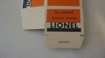 Lionel 6466W Tender Licensed Reproduction Box W/corrugated Insert. Fixed Price $9.95.