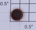 Lionel 1121-55 Gauge Dark Red Hard Plastic Lens (12). Fixed Price $8.40.