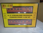 Rail King By Mth Scale Southern Pacific Combine/diner Car Set 30-6063. Fixed Price $99.99.
