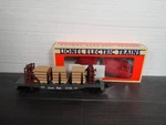 Lionel Gauge Canadian Pacific Flatcar With Wood Load 6-16903. Fixed Price $50.00.