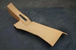Left Interior Central B Pillar Post Trim Red Stitch Oem Ferrari 360 Modena 2001. Fixed Price $149.99.