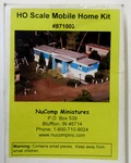 Nucomp Miniatures #871002 Mobile Home Kit Scale Wood Model Mint Rs. Fixed Price $29.99.