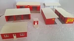 Walthers Cornerstone 933-3082 Mills Bros. Lbr. Wholesaler, 7 Assembled Buildings. Fixed Price $69.99.