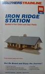 Walthers Trainline Ho #931-904 Iron Ridge Station -- Kit Form Building. Fixed Price $21.29.