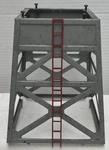 Lionel Postwar 165 Electric Crane Structure With Ladder - Gray Original. Fixed Price $29.99.