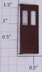 Lionel 9015-224 Left Hand Vestibule Door Red Oxide (10). Fixed Price $20.00.