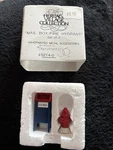 Department 56 "mail Box/fire Hydrant", Heritage Village Collection #5214-0. Fixed Price $12.75.