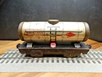 Marx 027 Gauge Metal Union Tank Company Utlx 553 Car. Fixed Price $12.00.