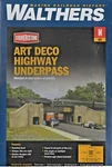 Scale Walthers Cornerstone 933-3800 Art Deco Highway Underpass Kit. Fixed Price $31.43.