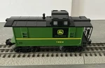 Lionel John Deere Lighted Caboose Gauge 81484. Fixed Price $55.00.