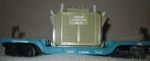 16332 Lionel Lines Depressed Flatcar With Transformer. Fixed Price $23.18.