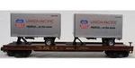 Mth Premier Union Pacific Flatcar W/ Trailers 20-98107! Scale Intermodal. Fixed Price $59.99.