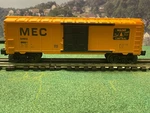 Lionel 6-29265 6565 Series Mec Maine Central Yellow Boxcar. Fixed Price $30.00.