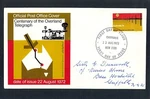 T1054 1972 Australia Centenary Overland Telegraph Caringbah Nsw 2229 Fdi Cove. Fixed Price $9.20.