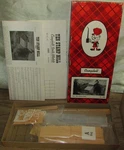 Vintage Campbell No. 428 Ho Scale Wood Ten Stamp Mill Kit Opened Box. Fixed Price $49.00.