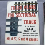 Track Plans For Sectional By Linn Westcott (softcover Book, 1982) Trains. Fixed Price $7.50.