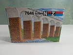 Kibri B-7646 Multi Scale N & Z Bridge Pillars Read. Fixed Price $17.70.