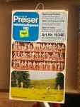 T-ho Preiser #16346 Sport & Leisure Time Figure Set. Fixed Price $34.99.