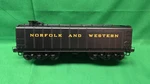 Mth 20-3620 Gauge Norfolk & Western Die-cast Auxiliary Water Tender Ln/box. Fixed Price $379.00.