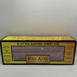 Mth Railking 3-RAIL O Pacific Electric Pcc Street Car 30-2513-1PS. Fixed Price $199.99.