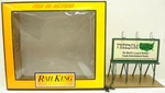 Mth 30-90045 Freedom Land Lighted Billboard Ln/box. Fixed Price $45.11.