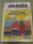 Smalltown Usa Ho #699-6025 City Buildings Freytag's Furnace Co. 4-3/4 X 2-3/4". Fixed Price $15.25.