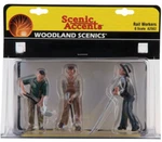 Woodland Scenics G Scale Rail Workers 3/ A2562. Fixed Price $28.17.